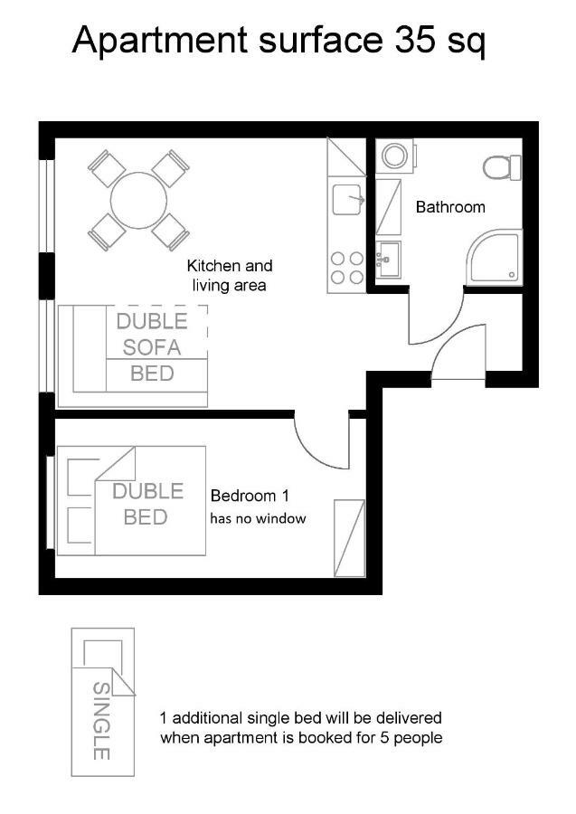 Trendy Apartment Kochanowskiego Street Красков Екстериор снимка